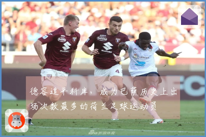德容追平科库，成为巴萨历史上出场次数最多的荷兰足球运动员